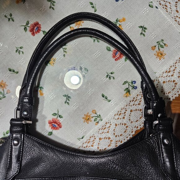 RADLEY London NWOT Rare Retro Black Pebbled Leather bag - Picture 16 of 16